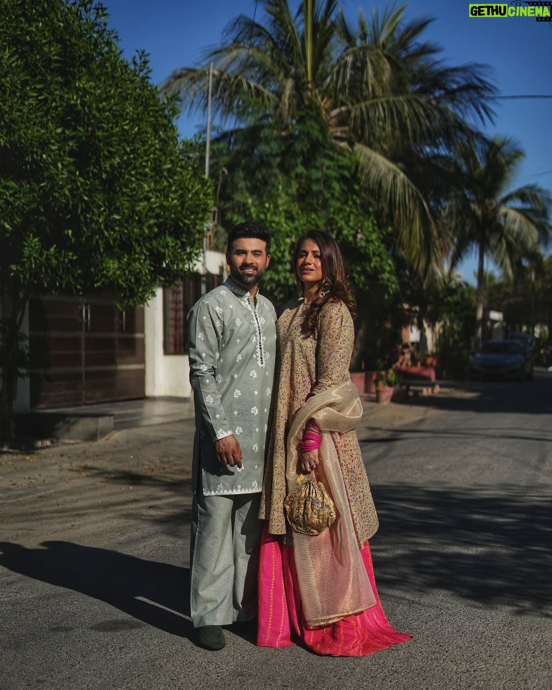 Maham Amir - 17.2K Likes - - Eid Mubarak ✨️
may Allah SWT accept our prayers, fasting, charity and every act of devotion we offered in his path!
Pictures: @abdul.saqibfilms
Wardrobe: @mohsin.naveed.ranjha & @generation_pk
Shoes: @logopakistan