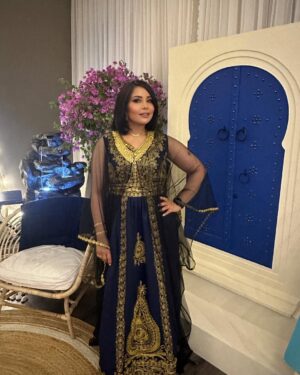 Mai Al Balushi Instagram - قرقيعان وقرقيعان بين قصير ورمضان عادت عليكم صيام كل سنه وكل عام  دراعتي الجميله من @yash.kw 😍😍😍😍 #مي البلوشي #رمضان #قرقيعان