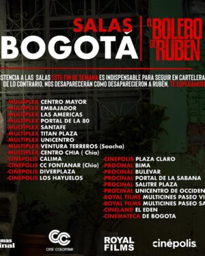 Majida Issa Instagram - A M I G A . . . SALIÓ NUESTRA PELÍCULA 🎥🍿🩸🔪
•
•
•
Estaremos este Viernes, Sábado y Domingo en estas diferentes salas de cine de nuestro país con “EL BOLERO DE RUBÉN”. Una historia que nos unió para siempre. 

Vayan a comprar sus boletas ya pues y si se queda sin verla…
DESPUÉS NO DIGA QUE NO LE AVISAMOS.

@elboleroderuben 

📸: @eljuanpaphoto