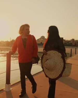 Malika Belbey Instagram - Une très belle rencontre مع الجزائرية، الاخت @leila_smati ❤️ بك نفتخر 🇩🇿