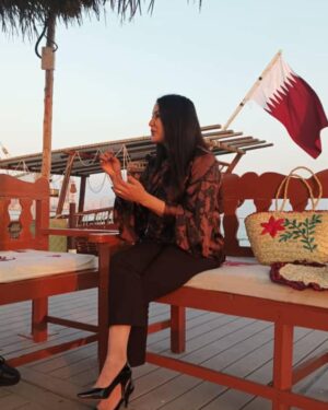 Malika Belbey Instagram - Une très belle rencontre مع الجزائرية، الاخت @leila_smati ❤️ بك نفتخر 🇩🇿