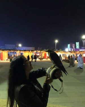 Malika Belbey Instagram - 🦅🌙جولة في الحي الثقافي كتارا @kataraqatar ❤
 @fifa_arab_cup_2021 @Doha the peaceful city