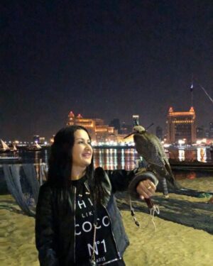 Malika Belbey Instagram - 🦅🌙جولة في الحي الثقافي كتارا @kataraqatar ❤
 @fifa_arab_cup_2021 @Doha the peaceful city