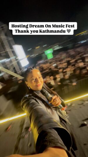Malvika Subba Instagram - What an event @doevents_nepal #nepalievent #nepalimusic