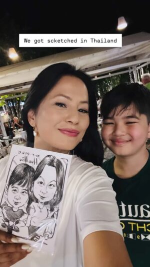 Malvika Subba Instagram - We made many memories and this is one of them . Cicada Market in Hua Hin is perfect for families and has good food and features local artists. Thank you Phan for this one . #rioamaadventures #amachoratravels #thailand #huahin