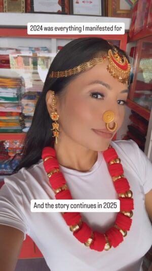 Malvika Subba Instagram - The story continues in 2025 . 🤍🤍🤍 #2025
