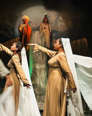 Malvika Subba Instagram - Mukkumlung is a sacred place for the Yakthung/Limbus. My ancestral home is bleeding right now and team from Chulachuli Theatre have made a play based on Mundhum and Mukkumlung. It’s a very emotional and heavy portrayal. Kudos to the team . Please do watch it at @mandalatheatre till Magh 27th . #mukkumlung #nocablecar #savemukkumlung