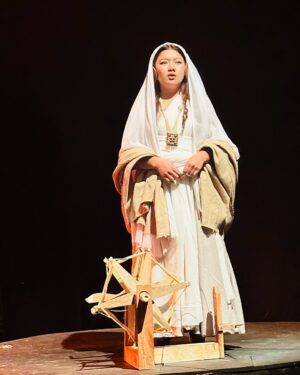 Malvika Subba Instagram - Mukkumlung is a sacred place for the Yakthung/Limbus. My ancestral home is bleeding right now and team from Chulachuli Theatre have made a play based on Mundhum and Mukkumlung. It’s a very emotional and heavy portrayal. Kudos to the team . Please do watch it at @mandalatheatre till Magh 27th . #mukkumlung #nocablecar #savemukkumlung