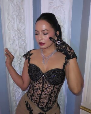 Malvika Subba Instagram - #bts Femme Fatale Noir @nilu_gairhe @preciverse____ @itsaayushaa @sobha.bantawa @iamprashish for @designersrunway Event by @nextmodels.nepal Mua @sangu_lamtari Hair @deeya_mgrr #fashionshow #runway #showstopper