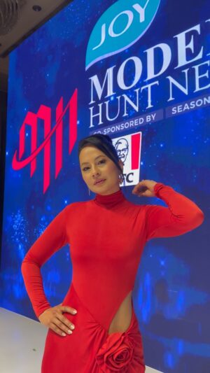 Malvika Subba Instagram - Love the fit ? By @neonthelabelsofficial  Mua @sunii_makeup_artist Hair @hairartist.durga 
#reddress