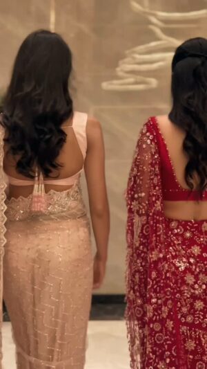 Malvika Subba Instagram - Two of a kind ✨ 

#traditonal #reelit #sisters #pink