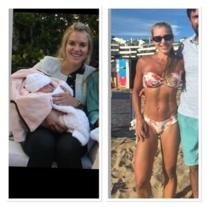 Marcela Ruete Instagram - Quería contarles un poquito del poder de la mente, la determinación y la disciplina. Con mi primer embarazo me mandaron reposo absoluto y engorde casi 50 libras. Mi post parto fue traumático, no entendía que le pasó a mi cuerpo. Cincuenta libras de más es un montón. Al mes de haber tenido a cay me pese y dije “ no más, no quiero sentirme así, insegura, gordita, incómoda” empecé mi proceso de pérdida de peso sola. Sin tiempo para cocinarme porque no tenía ayuda en casa y cay era bebé recién nacida, pero me las arreglaba siempre, una ensalada con una lata de atún y huevos es una buena opción. Cay sufría de gases y reflujo por ende no dormía en toda la noche, pero igual 6 am sonaba el despertador y me iba a entrenar todos los días. Porque iba a esa hora? Porque estaba mi esposo en casa recién 8 am el se iba al trabajo entonces era la única hora q podía dejar a la bebé con alguien. Estaba cansada si, pero estaba más motivada, tenía un objetivo claro que era volver a sentirme bien, cómoda y feliz. A los 4 meses ya estaba en mi peso de siempre. Logré el objetivo. Con determinación, como todo lo que me propongo. En la mente está la clave, trabajemos la mente para que sea cada día más fuerte. Quieres que te ayude a tener hábitos saludables como los míos? Escríbeme un dm, y te cuento cómo podemos empezar ⭐️