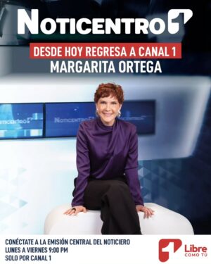 Margarita Ortega Instagram - ¡Bienvenida! Desde este lunes 21 de abril Margarita Ortega se suma al gran equipo de Noticentro 1. Podrás verla de Lunes a viernes en nuestra Emisión Central a las 9:00 pm.

Más información en Canal1.com.co 
#MargaritaOrtega #Noticentro1 #Noticias

¿Te gusta ver noticias?