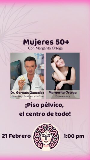 Margarita Ortega Instagram - 🫶🏻¡Entender dónde están nuestras fragilidades nos permite comprender por dónde comenzar... a la hora de hacer cambios!
🧘El piso pélvico, que debería ser una de nuestras mayores fortalezas, se ha convertido en un enorme punto débil en nuestra anatomía porque nadie nos habla del tema, no sabemos de su importancia, como cuidarlo o como sacarle provecho. 😔
¿Sabías que el piso pélvico tiene mucho que ver que el placer sexual y hasta con la incontinencia? 🤔
Por eso, en Mujeres 50  con Margarita Ortega hoy el "Piso Pélvico" es el centro de todo. 
En este primer capítulo, de la segunda temporada, nos acompañó el Dr Germán González @doctor.cuco 
💫 Recuerda que todas la entrevistas las encuentras en el canal de YouTube: Mujeres 50  con Margarita Ortega y aquí en mi perfil de Instagram: @margaritamariaortega

Comenta, dale un "me gusta" y comparte. La comunidad crece gracias a ti. 💋

#medianaedad #pisopelvico #saludsexual #hormonas #incontinencia #posparto #menopausia