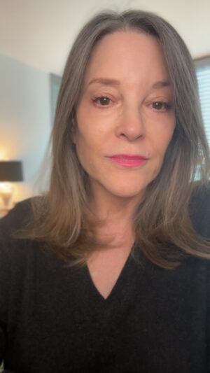 Marianne Williamson Instagram - Today the SAVE Act passed the House of Representatives. It's a ridiculous bill that its supporters say will “ensure election integrity” but which everyone else knows is a voter suppression effort. If passed by the Senate as well, it will require proof of U.S. citizenship in order to vote.

That alone, however, is not why I’m mentioning it. The larger point is the threat to women who got married and took their husband’s name (according to Brennan Center for Justice, that’s roughly 70 million women). You would have to prove your citizenship, which theoretically was established either at birth or sometime before you married him!

So should this bill pass, if you’re a woman in that category you’ll need a birth certificate or passport to take with you to the polls! Start now….make sure you get your birth certificate or a passport and store them away someplace safe.

Also - and this is important - this “married women” nonsense has to do with the Christian Nationalist view that since a man is the "leader of the household," only he and not his wife should be allowed to vote. I KID YOU NOT. (Remember, Christian Nationalism has little to nothing to do with Christianity; it is an extreme right wing political agenda).

Tomorrow, 4/11 at 5pm ET, I’ll be interviewing MONTE MADER live on my Substack. She has all the scoop on what’s going on there. Join us and spread the word. (MarianneWilliamson.substack.com - free to subscribe)