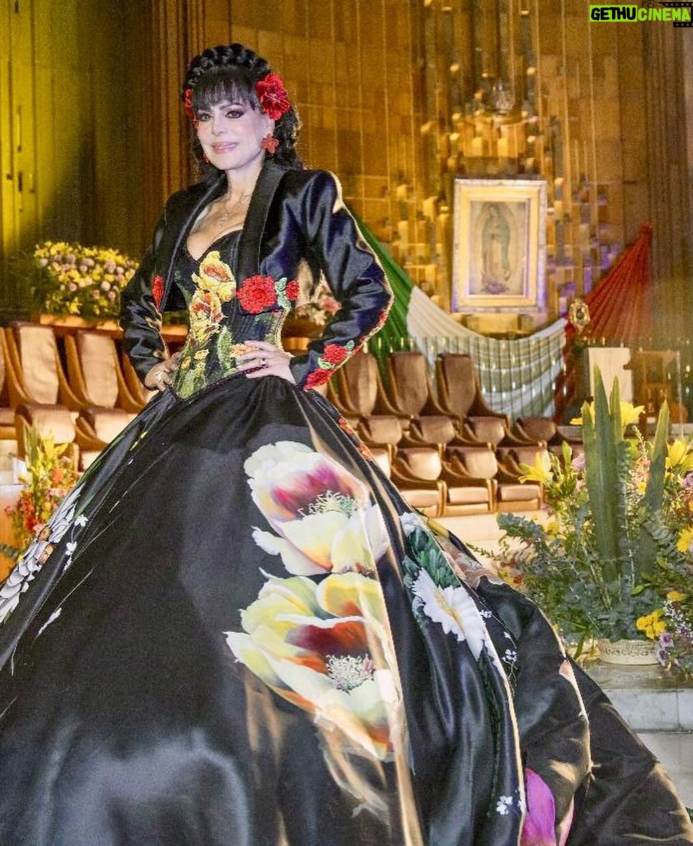 Maribel Guardia - 128.3K Likes - En unas horas le voy a cantar a mi Virgencita amada y la sorpresa que les tengo es que mi nieto me va a acompañar, no saben cuánto significa esto para mí (Él no va a cantar ) pero quiso venir conmigo , y traerle flores a la Virgencita 🌹❤️🥹 Dios y la virgencita los bendiga a ustedes y a los que aman 🙏🏼
No se lo pierdan por @telemundo ✨#dress @mitzyofficial_ #makeup @mexicanmakeupartist