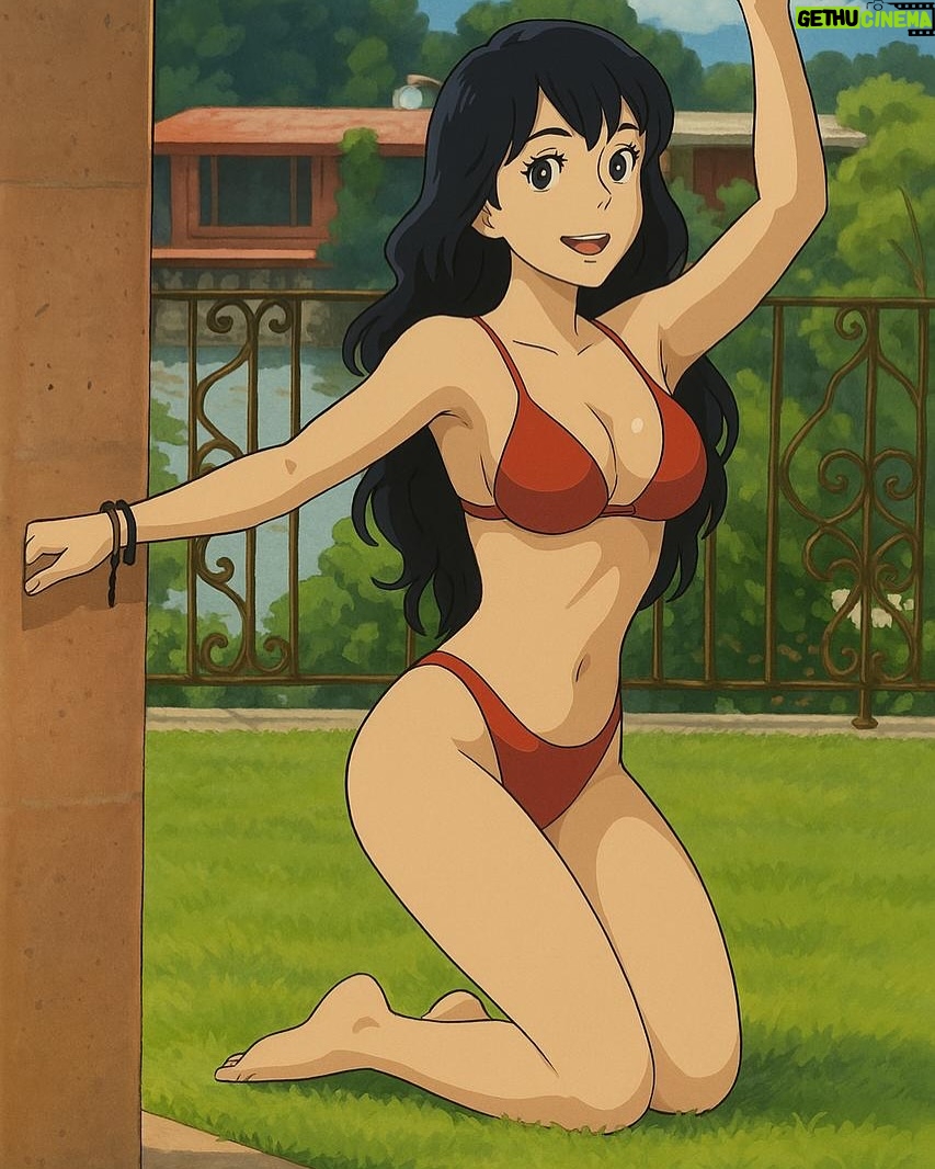 Maribel Guardia - 112.4K Likes - Sumándome a esta tendencia del estilo Ghibli ❤️ la primer foto es mi favorita . Les mando mil besos 💋 #trend