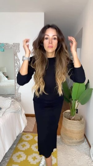 Maricris Rubio Instagram - Les dejo este vestido casual y sexy para que lo armes a tu antojo yo me lo puse con esta casaca oversize y zapatillas ☺️