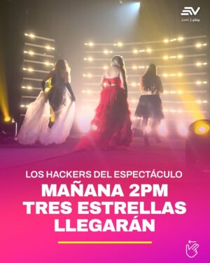 Mariela Viteri Instagram - Desde mañana 2pm❤️🔥
-
Tres estrellas llegarán a #LosHackersDelEspectáculo☀️⭐️⭐️ 
-
A una ya la conocen, ¿quiénes crees que serán?⤵️