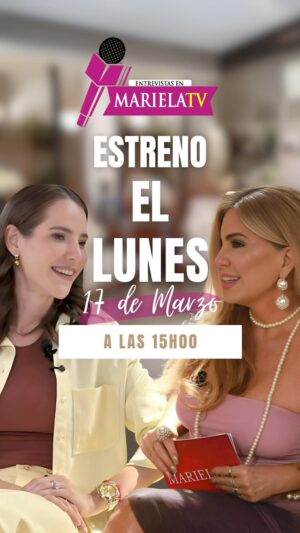 Mariela Viteri Instagram - Una conversación desde el corazón ❤️

Este lunes 17 de marzo, Lavinia Valbonesi de Noboa, primera dama del Ecuador, nos revela uno de los momentos más difíciles de su vida.

Además, serán testigos de cómo su sencillez y encanto conquistaron al presidente Daniel Noboa.

¡No te la pierdas este lunes 17 de marzo a las 15h00, solo en mi canal de YouTube MarielaTV! ✨

@laviniavalbonesi_ ✨

#MarielaTV #Entrevista #PrimeraDama #Ecuador #DanielNoboa #LaviniaValbonesi #Presidencia