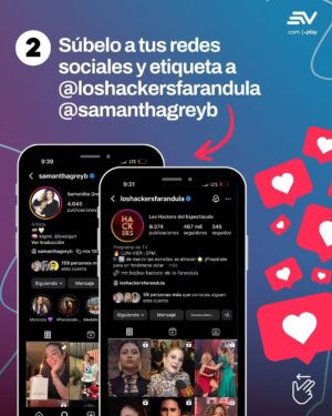 Mariela Viteri Instagram - ¡INICIA LA CUENTA REGRESIVA! ⏰ Este jueves se estrena el reality conducido por nuestra despampanante @samanthagreyb 🔥 

No te quedes afuera y envía tu casting AHORA 🤩

Los Herederos del Dancehall GRAN ESTRENO este jueves a las 2PM en #HackersDelEspectaculo 🎬 solo por la pantalla de #Ecuavisa 📺