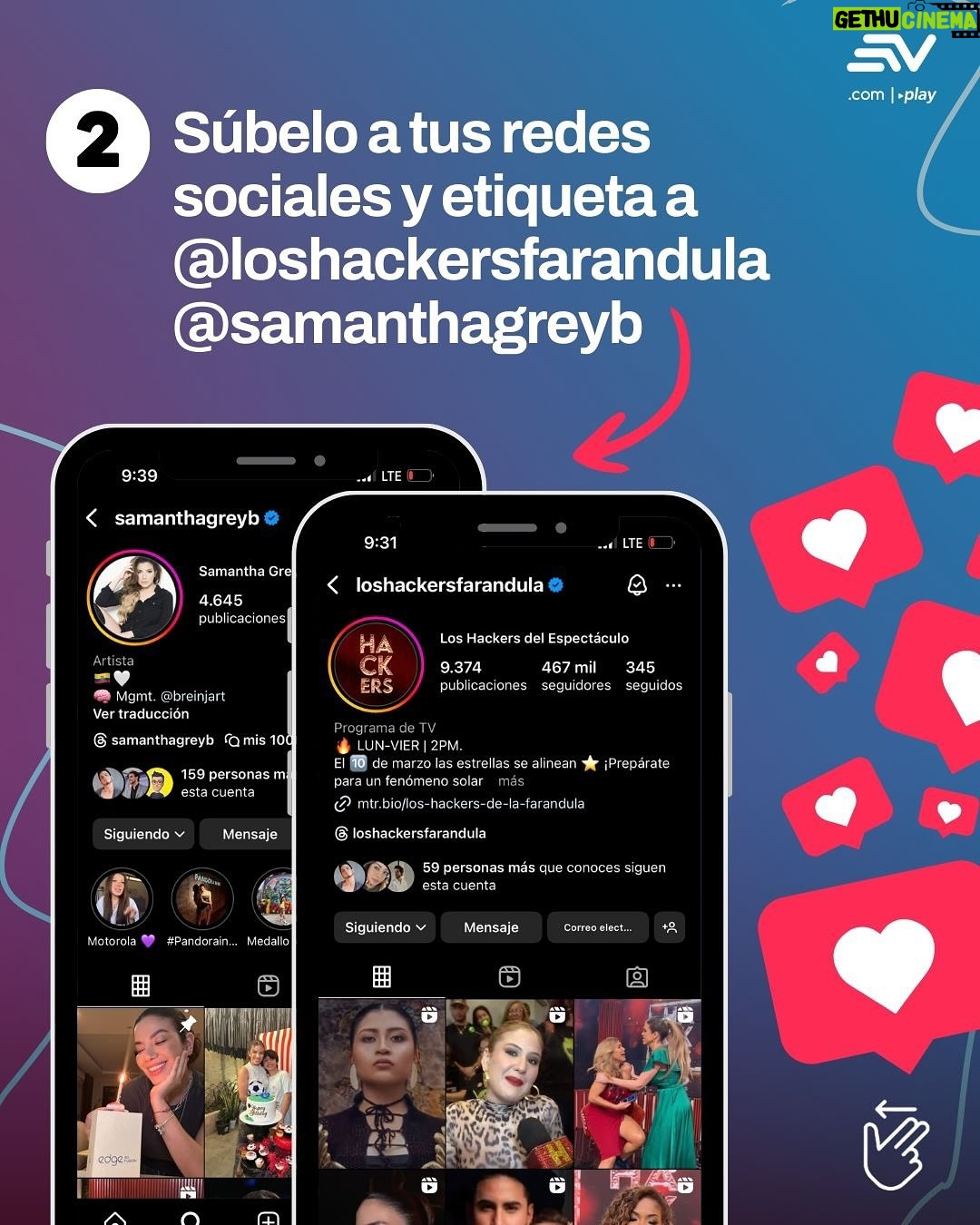 Mariela Viteri - 3.7K Likes - ¡INICIA LA CUENTA REGRESIVA! ⏰ Este jueves se estrena el reality conducido por nuestra despampanante @samanthagreyb 🔥
No te quedes afuera y envía tu casting AHORA 🤩
Los Herederos del Dancehall GRAN ESTRENO este jueves a las 2PM en #HackersDelEspectaculo 🎬 solo por la pantalla de #Ecuavisa 📺