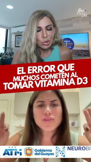 Mariela Viteri Instagram - ¡El error que muchos cometen al tomar vitamina D3! 😱

🎙️ ¿Qué Pasa? con Mariela
 ⏰ Lunes a viernes, de 10:00 a 13:00
 🎤 Entrevistadora:@marielaviteri
 💬 Invitada especial:@dra.mariajoseviteri

👉 ¡No te pierdas la entrevista completa en mi canal de YouTube, MarielaTV! 
🎥Descubre los mitos y verdades sobre la vitamina D3 que probablemente no conocías. ¡Te sorprenderás! 🤯

🔗📲 ¡Haz clic aquí para ver la entrevista completa! 

#Salud #VitaminaD3 #Entrevista #ConsejosDeSalud #MarielaTV #RadioFuego1065 #CuidadoPersonal #Bienestar #SaludYBienestar #Noticias #Educación #MarielaViteri #RadioFuego
