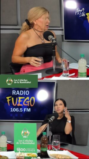 Mariela Viteri Instagram - 💥 ¿¡Broma de mal gusto para Ñusta!? 💥

 🎙️ ¿Qué Pasa? con Mariela 
⏰ Lunes a viernes de 10:00 a 13:00 
🎤 Entrevistadora: @marielaviteri
💬 Invitado especial: @jomahira.ganchozo 

Gracias al auspicio de @loscebichesdelaruminahui 

👉 No te pierdas la entrevista completa en mi canal de YouTube, MarielaTV! 🎥| Link en mis historias

#EpilepsiaConMariela #Entrevistasn #RadioFuego1065 #MarielaTV