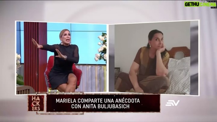 Mariela Viteri - 4K Likes - Un chispazo de felicidad en medio del dolor, @marielaviteri nos cuenta una anécdota que vivió junto a nuestra querida Anita Buljubasich 🩴
