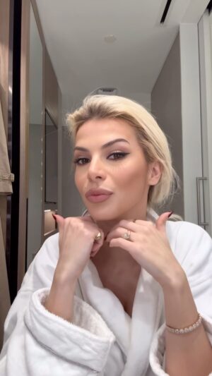 Marina Vjollca Instagram - Glam up @mineyourbeauty, game on