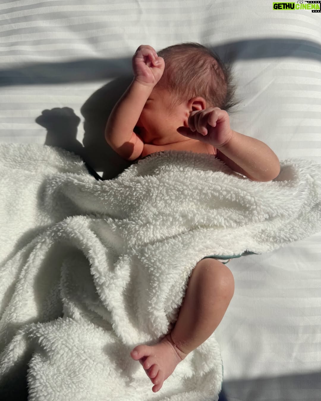 Mariyam Nafees - 162.8K Likes - ﷽ •
Our world just got a lot more handsome! 🤩
World, meet Syed Eesa Amaan Ahmed.
A week or so old, arrived in this blessed month, this lil guy has made us fall for him hard and fast ❤️
Welcome to the world, baby boy.
May you live your dreams, Ameen. 🥹😘
Lovelies, please keep us in your prayers. 🌻
To all the women trying to conceive, I pray that you’re blessed with a healthy baby super soon, Ameen. 💐
| #AmYam Baby | He’s here | Eesa | Alhamdulilah | MashAllah |