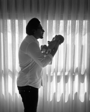 Mariyam Nafees Instagram - ﷽ •

Our world just got a lot more handsome! 🤩
World, meet Syed Eesa Amaan Ahmed. 
A week or so old, arrived in this blessed month, this lil guy has made us fall for him hard and fast ❤️
Welcome to the world, baby boy. 
May you live your dreams, Ameen. 🥹😘

Lovelies, please keep us in your prayers. 🌻

To all the women trying to conceive, I pray that you’re blessed with a healthy baby super soon, Ameen. 💐

| #AmYam Baby | He’s here | Eesa | Alhamdulilah | MashAllah |