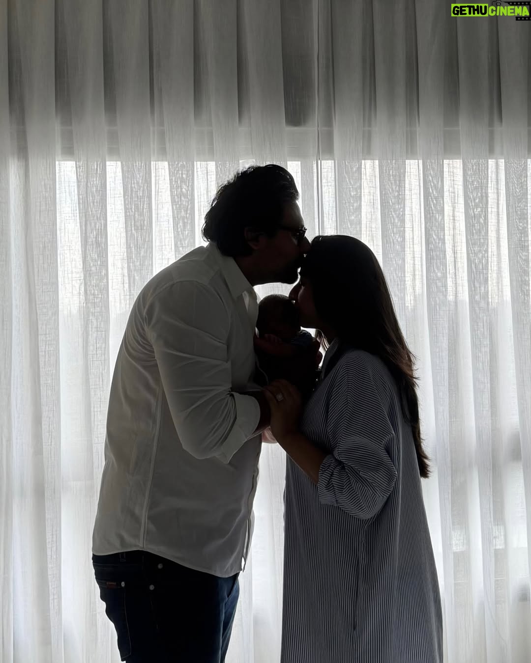 Mariyam Nafees - 162.8K Likes - ﷽ •
Our world just got a lot more handsome! 🤩
World, meet Syed Eesa Amaan Ahmed.
A week or so old, arrived in this blessed month, this lil guy has made us fall for him hard and fast ❤️
Welcome to the world, baby boy.
May you live your dreams, Ameen. 🥹😘
Lovelies, please keep us in your prayers. 🌻
To all the women trying to conceive, I pray that you’re blessed with a healthy baby super soon, Ameen. 💐
| #AmYam Baby | He’s here | Eesa | Alhamdulilah | MashAllah |