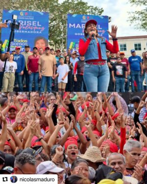 Marlene De Andrade Instagram - Este 5 de abril, con alegría y el amor de nuestro pueblo, ocurrió la presentación de los candidatos y las candidatas, líderes y lideresas que tienen claro el destino de #Venezuela: ¡El Esequibo es nuestro!, ¡Comuna o Nada! Dios con Nosotros 💪🏽🇻🇪

El pueblo acompañó a sus candidat@s en los estados Monagas, Nueva Esparta, Guayana Esequiba, Guárico, Yaracuy, Táchira y Bolívar. 

Gana en Venezuela …¡El Gran Polo Patriótico “Simón Bolívar” con nuestros candidatos y nuestras candidatas: Ernesto Luna, Marisel Velásquez, Neil Villamizar, Donald Donaire, Leonardo Intoci, Freddy A. Bernal y Yulisbeth “La Tata” García. 

Lo que vamos es Palante…💪🏽🇻🇪🙏🏻🎶