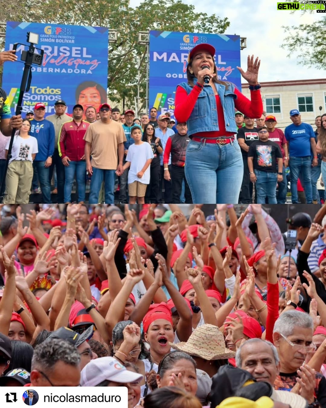 Marlene De Andrade - 14.3K Likes - Este 5 de abril, con alegría y el amor de nuestro pueblo, ocurrió la presentación de los candidatos y las candidatas, líderes y lideresas que tienen claro el destino de #Venezuela: ¡El Esequibo es nuestro!, ¡Comuna o Nada! Dios con Nosotros 💪🏽🇻🇪
El pueblo acompañó a sus candidat@s en los estados Monagas, Nueva Esparta, Guayana Esequiba, Guárico, Yaracuy, Táchira y Bolívar.
Gana en Venezuela …¡El Gran Polo Patriótico “Simón Bolívar” con nuestros candidatos y nuestras candidatas: Ernesto Luna, Marisel Velásquez, Neil Villamizar, Donald Donaire, Leonardo Intoci, Freddy A. Bernal y Yulisbeth “La Tata” García.
Lo que vamos es Palante…💪🏽🇻🇪🙏🏻🎶