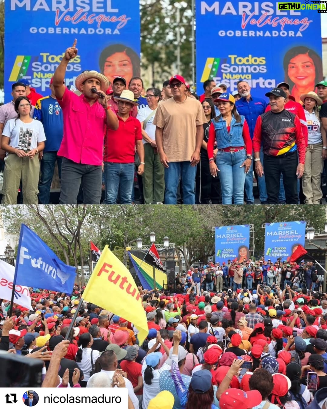 Marlene De Andrade - 14.3K Likes - Este 5 de abril, con alegría y el amor de nuestro pueblo, ocurrió la presentación de los candidatos y las candidatas, líderes y lideresas que tienen claro el destino de #Venezuela: ¡El Esequibo es nuestro!, ¡Comuna o Nada! Dios con Nosotros 💪🏽🇻🇪
El pueblo acompañó a sus candidat@s en los estados Monagas, Nueva Esparta, Guayana Esequiba, Guárico, Yaracuy, Táchira y Bolívar.
Gana en Venezuela …¡El Gran Polo Patriótico “Simón Bolívar” con nuestros candidatos y nuestras candidatas: Ernesto Luna, Marisel Velásquez, Neil Villamizar, Donald Donaire, Leonardo Intoci, Freddy A. Bernal y Yulisbeth “La Tata” García.
Lo que vamos es Palante…💪🏽🇻🇪🙏🏻🎶