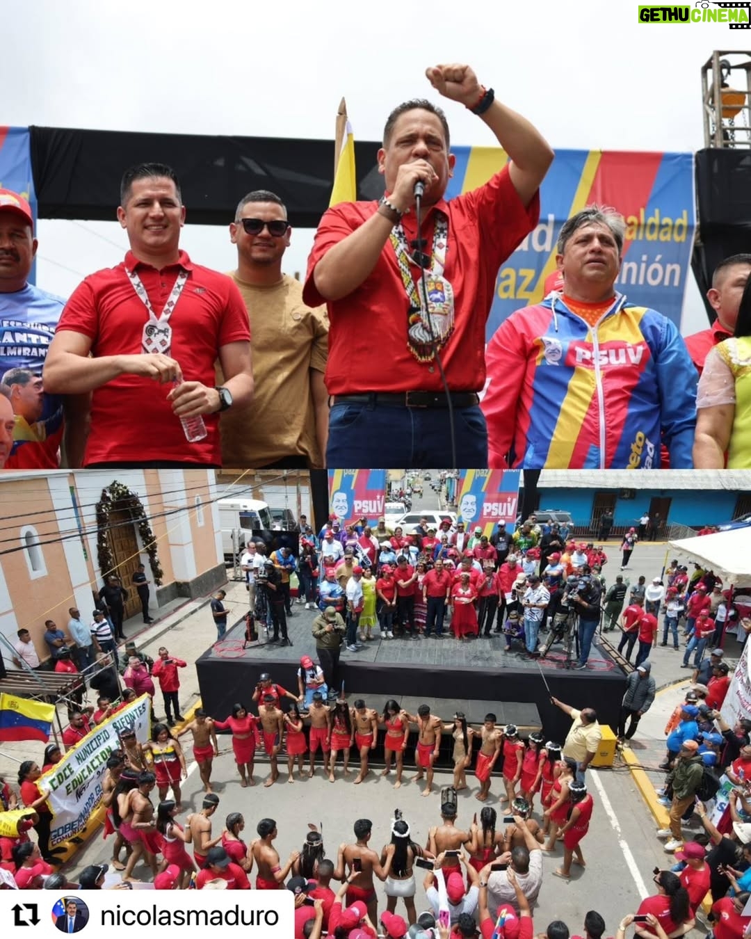 Marlene De Andrade - 14.3K Likes - Este 5 de abril, con alegría y el amor de nuestro pueblo, ocurrió la presentación de los candidatos y las candidatas, líderes y lideresas que tienen claro el destino de #Venezuela: ¡El Esequibo es nuestro!, ¡Comuna o Nada! Dios con Nosotros 💪🏽🇻🇪
El pueblo acompañó a sus candidat@s en los estados Monagas, Nueva Esparta, Guayana Esequiba, Guárico, Yaracuy, Táchira y Bolívar.
Gana en Venezuela …¡El Gran Polo Patriótico “Simón Bolívar” con nuestros candidatos y nuestras candidatas: Ernesto Luna, Marisel Velásquez, Neil Villamizar, Donald Donaire, Leonardo Intoci, Freddy A. Bernal y Yulisbeth “La Tata” García.
Lo que vamos es Palante…💪🏽🇻🇪🙏🏻🎶