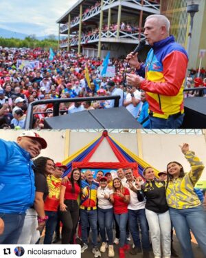 Marlene De Andrade Instagram - Este 5 de abril, con alegría y el amor de nuestro pueblo, ocurrió la presentación de los candidatos y las candidatas, líderes y lideresas que tienen claro el destino de #Venezuela: ¡El Esequibo es nuestro!, ¡Comuna o Nada! Dios con Nosotros 💪🏽🇻🇪

El pueblo acompañó a sus candidat@s en los estados Monagas, Nueva Esparta, Guayana Esequiba, Guárico, Yaracuy, Táchira y Bolívar. 

Gana en Venezuela …¡El Gran Polo Patriótico “Simón Bolívar” con nuestros candidatos y nuestras candidatas: Ernesto Luna, Marisel Velásquez, Neil Villamizar, Donald Donaire, Leonardo Intoci, Freddy A. Bernal y Yulisbeth “La Tata” García. 

Lo que vamos es Palante…💪🏽🇻🇪🙏🏻🎶