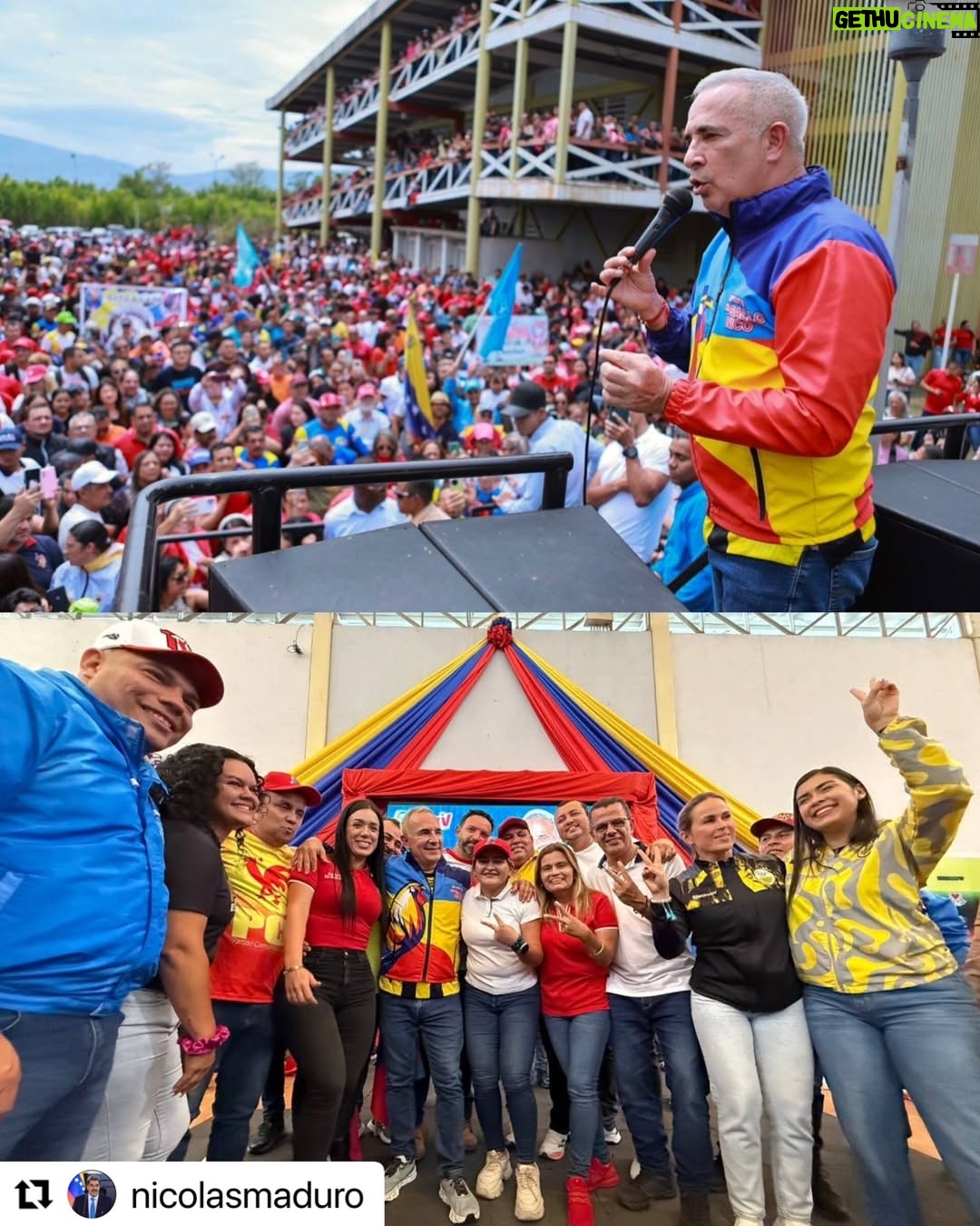 Marlene De Andrade - 14.3K Likes - Este 5 de abril, con alegría y el amor de nuestro pueblo, ocurrió la presentación de los candidatos y las candidatas, líderes y lideresas que tienen claro el destino de #Venezuela: ¡El Esequibo es nuestro!, ¡Comuna o Nada! Dios con Nosotros 💪🏽🇻🇪
El pueblo acompañó a sus candidat@s en los estados Monagas, Nueva Esparta, Guayana Esequiba, Guárico, Yaracuy, Táchira y Bolívar.
Gana en Venezuela …¡El Gran Polo Patriótico “Simón Bolívar” con nuestros candidatos y nuestras candidatas: Ernesto Luna, Marisel Velásquez, Neil Villamizar, Donald Donaire, Leonardo Intoci, Freddy A. Bernal y Yulisbeth “La Tata” García.
Lo que vamos es Palante…💪🏽🇻🇪🙏🏻🎶