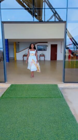 Martha Ankomah Instagram - Experience the joy of vibrant skin! Our product are made with natural ingredients revealing your natural radiance. Products are available at the Palace Mall stores nationwide, Batsona Total Spintex, Addpharma Movenpick, and North Kaneshie. Camden Pharmacy Tse Addo and Sranack supermarkets Tesano, Juben house of beauty, Wellness Bite Tessano or call 055 422 3725 for delivery and bulk purchase. 
  Product available  @vibrant_skin_care_ on instagram #VibrantWomen #CharcoalGlow. 
Dress by @styleinvogueafrique on instagram 
Delivered by Yaba Ghana