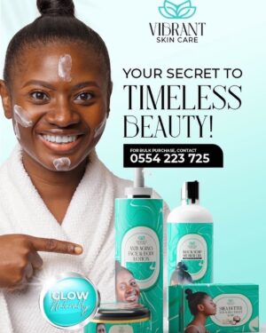Martha Ankomah Instagram - Experience the joy of vibrant skin! Our product are made with natural ingredients revealing your natural radiance. Products are available at the Palace Mall stores nationwide, Batsona Total Spintex, Addpharma Movenpick, and North Kaneshie. Camden Pharmacy Tse Addo and Sranack supermarkets Tesano, Juben house of beauty, Wellness Bite Tessano or call 055 422 3725 for delivery and bulk purchase. 
  Product available @yabaghana  @vibrant_skin_care_  @wellnessbitegh