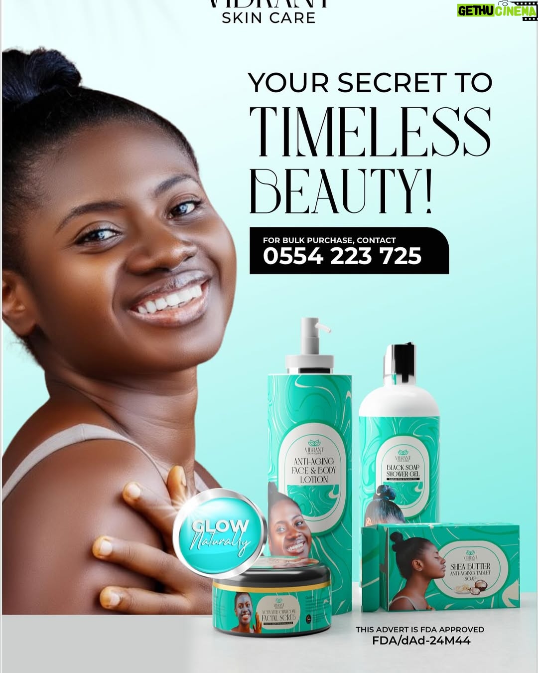 Martha Ankomah - 7.5K Likes - Dress by @styleinvogueafrique
Dress delivered by @yabaghana
Experience the joy of vibrant skin! Our product are made with natural ingredients revealing your natural radiance. Products are available at the Palace Mall stores nationwide, Batsona Total Spintex, Addpharma Movenpick, and North Kaneshie. Camden Pharmacy Tse Addo and Sranack supermarkets Tesano, Juben house of beauty, Wellness Bite Tessano or call 055 422 3725 for delivery and bulk purchase.
Product available @yabaghana @vibrant_skin_care_