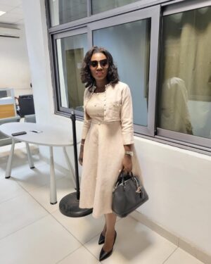 Martha Ankomah Instagram - On my way to Greater Works 2024, is getting bigger better and greater. Are you coming?
Dress @styleinvogueafrique 
Skin Care @vibrant_skin_care_ 
Delivered by @yabaghana 
Life style by @wellnessbitegh