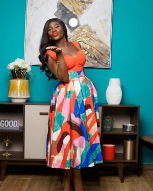 Martha Ankomah Instagram - A huge thanks to everyone who prayed and wished me a happy birthday. I am so thankful for today. So thankful for my life. My family, my friends, the people who care for me. The love within me. God. The blessings that continue to come. The lessons. Everything.
Thankful. Grateful. Blessed. Fulfilled. God bless us all 🥰🥰🥰🥰🥰🥰🥰 I love you guys ❤️🥰🙏 

Dress @styleinvogueafrique 
Skin Care @vibrant_skin_care_ 
Delivery @yabaghana 
Life Style @wellnessbitegh