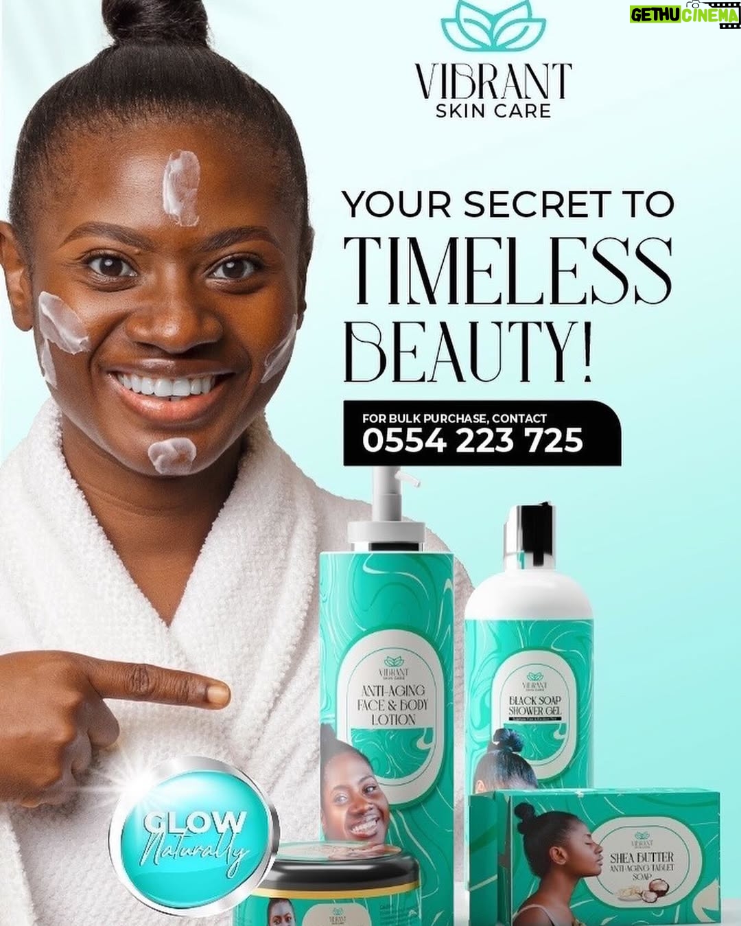 Martha Ankomah - 6.6K Likes - My beautiful family kindly call 0591881088 @styleinvogueafrique for this lovely dress.
Experience the joy of vibrant skin! Our product are made with natural ingredients revealing your natural radiance. Products are available at the Palace Mall stores nationwide, Batsona Total Spintex, Addpharma Movenpick, and North Kaneshie. Camden Pharmacy Tse Addo and Sranack supermarkets Tesano, Juben house of beauty, Wellness Bite Tessano or call 055 422 3725 for delivery and bulk purchase.
Product available @yabaghana @vibrant_skin_care_