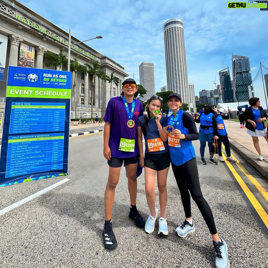 Masayu Anastasia - 2.7K Likes - iseng iseng tadi pagi olahraga di sekitaran dukuh atas sambil cari sate kikil ..🏃🏻♀️🏃🏻♂️➡️🏃🏻♀️➡️
#scsm2024
#familyfinisher
@sgmarathon