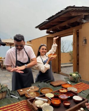 Masoom Mehta Instagram - Bhutan: where your screen time drops, your breath slows down, and your kids magically behave. Okay, two out of three. 🧘🏽‍♀️

@sixsensesbhutan #SixSensesPunakha