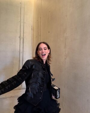 Matilda Lutz Instagram - Nomad Kiddo in LV @louisvuitton #LV #Milan