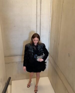 Matilda Lutz Instagram - Nomad Kiddo in LV @louisvuitton #LV #Milan