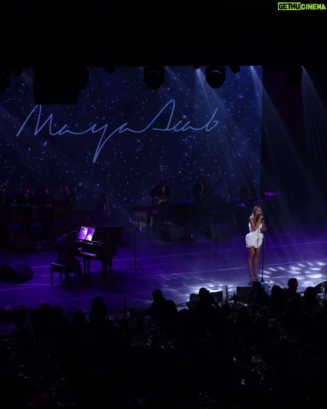 Maya Diab - 3 Likes - إني قدرت ضيف بسمة أو فرحة أو علاج لكل طفل مصاب بالسرطان هي قمة سعادتي ، وهيك كنت مبارح بين ناس محبة وجمهور كبير وصالة مليئة بالمحبين والمتبرعين لأطفال بحاجة لنا دائماً ، شكرا على هالليلة الحلوة اللي ما رح انسيها بحياتي ، شكرا @kidsfirstassociation ❤️